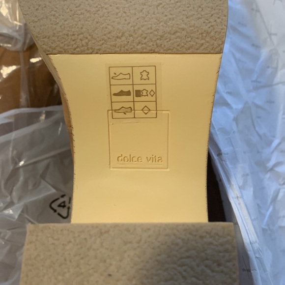 Dolce Vita Cecile praline nubuck boot, sz 9.5, new in box from Anthropologie - Picture 9 of 12